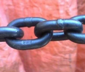 G80 Aluminijski lanac legiranog čelika obojen crnom